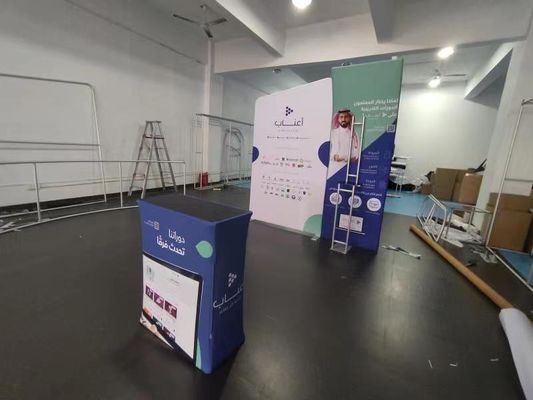 ODM 엑스포 거래는 전시 전시 3x3 프레임 지연제 10x20 부스 임대를 보여줍니다