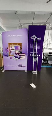 알루미늄 모듈 전시회는 10x30 무역 전시회 10x10 팝업 부스를 세웁니다